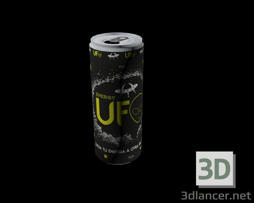 3D modeli Bira Can - önizleme