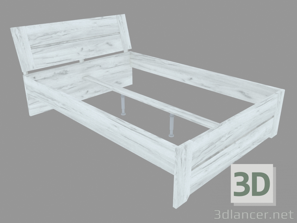 3d model Cama 140 (TIPO 91) - vista previa