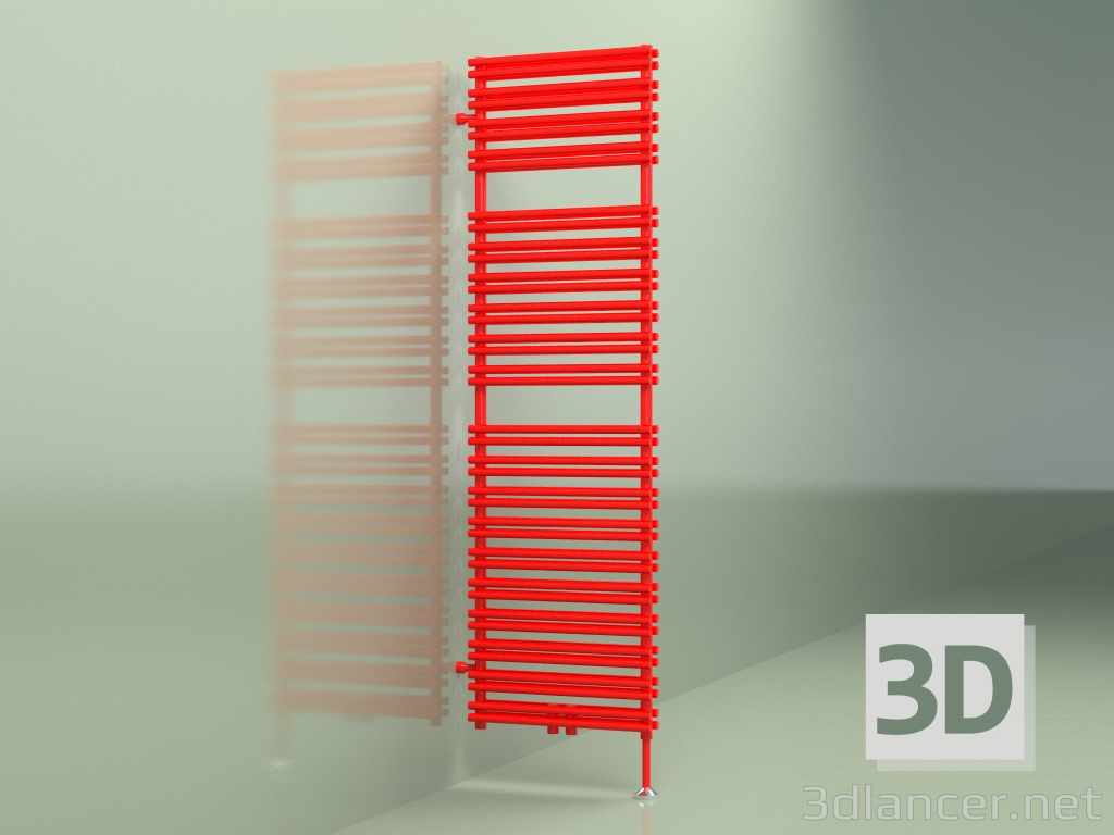 3d model Heated towel rail - Mauritius (MAU 18 05, RAL - 3026) - preview