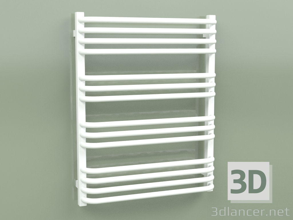 3d model Alex water heated towel rail (WGALE076060-SX v4.0- (R), 760х600 mm) - preview