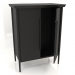 modèle 3D Armoire MS 04 (semi-ouverte) (940x565x1220, bois noir) - preview