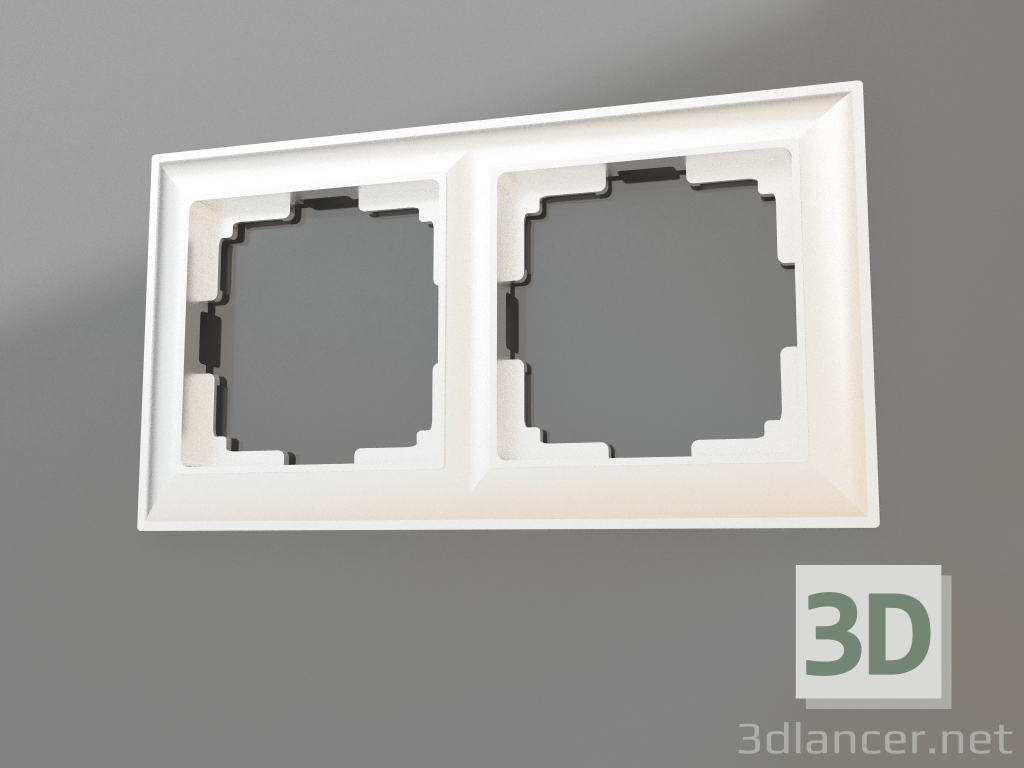 Modelo 3d Fiore 2 Post Frame (Prata) - preview