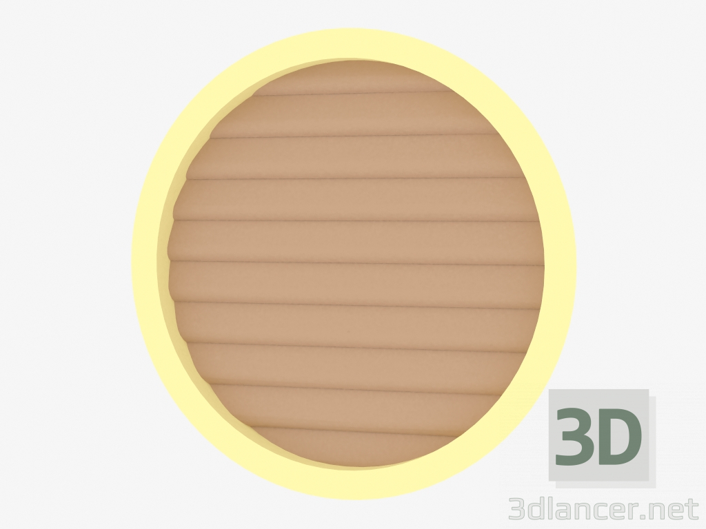 Modelo 3d Decoração sob a forma de janela - preview