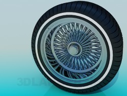 Tire and wheel