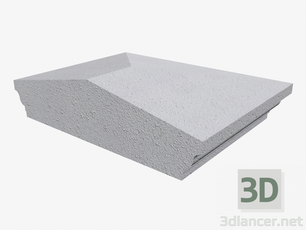 modello 3D Copertura sul pilastro (LK67L) - anteprima