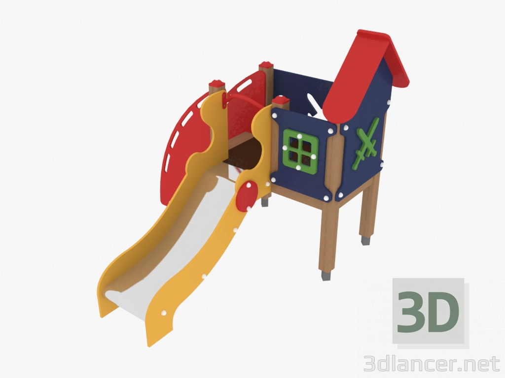 Modelo 3d Complexos de recreação infantil (4104) - preview