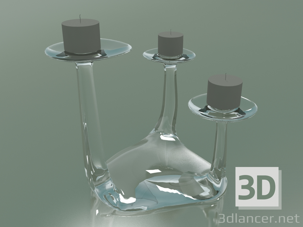 3d model Candelabro Casanova (Mesa) - vista previa