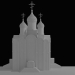 3D Modell Orthodoxe Kathedrale - Vorschau