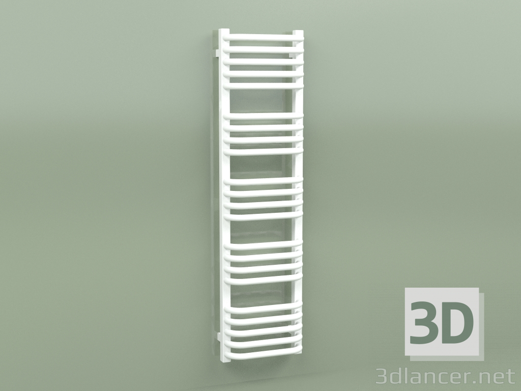 3d model Alex water heated towel rail (WGALE114030-SX v4.0- (R), 1140х300 mm) - preview