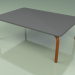 3d model Mesa de centro 006 (Metal Rust, HPL gris) - vista previa