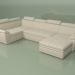 3d model Modular sofa Nelson - preview