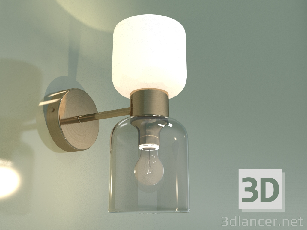 3d model Aplique Tándem 60118-2 (latón) - vista previa