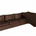 3d Soft sofa model buy - render