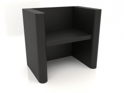 Banc VK 07 (800x524x750, bois noir)