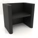 3d model Bench VK 07 (800x524x750, wood black) - preview