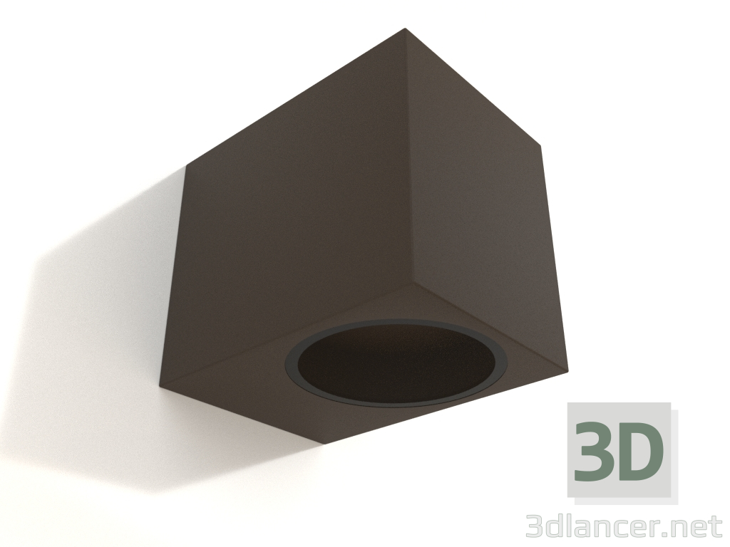 3D Modell Wand-Straßenlampe (7473) - Vorschau