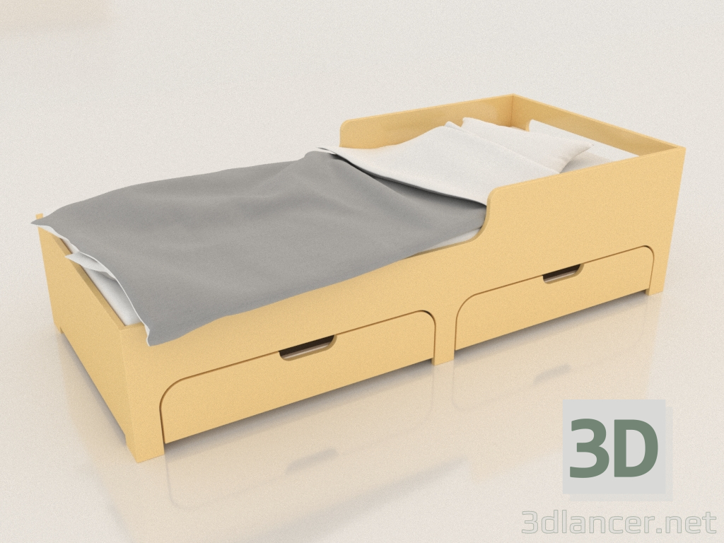 modello 3D Letto MODE CR (BSDCR1) - anteprima