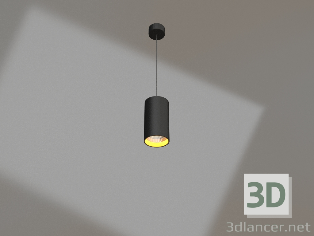 3D Modell Lampe SP-POLO-HANG-R85-15W Weiß5000 (BK-GD, 40°) - Vorschau