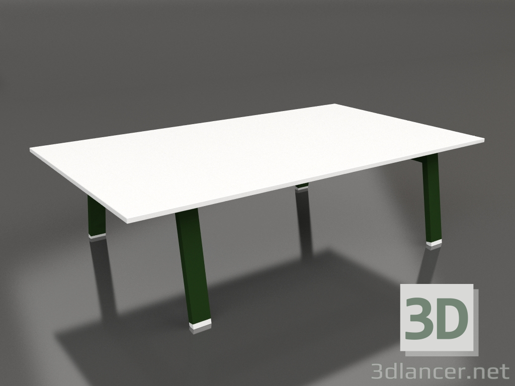 modèle 3D Table basse 120 (Vert bouteille, Phénolique) - preview