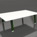 modèle 3D Table basse 120 (Vert bouteille, Phénolique) - preview