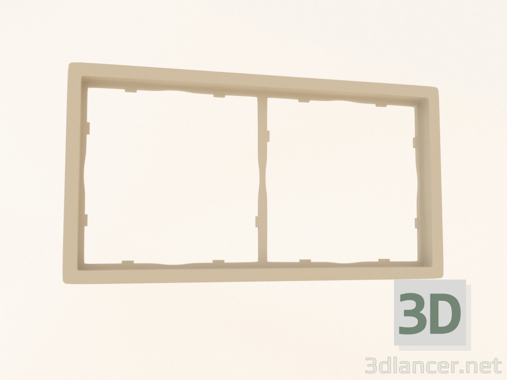 3d model Frame 2-a (matte cashmere, DA21235) R98 - preview