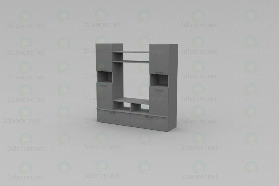 3d model Unidad de pared - vista previa