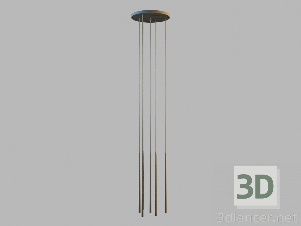 modello 3D Lampada a sospensione 0914 - anteprima