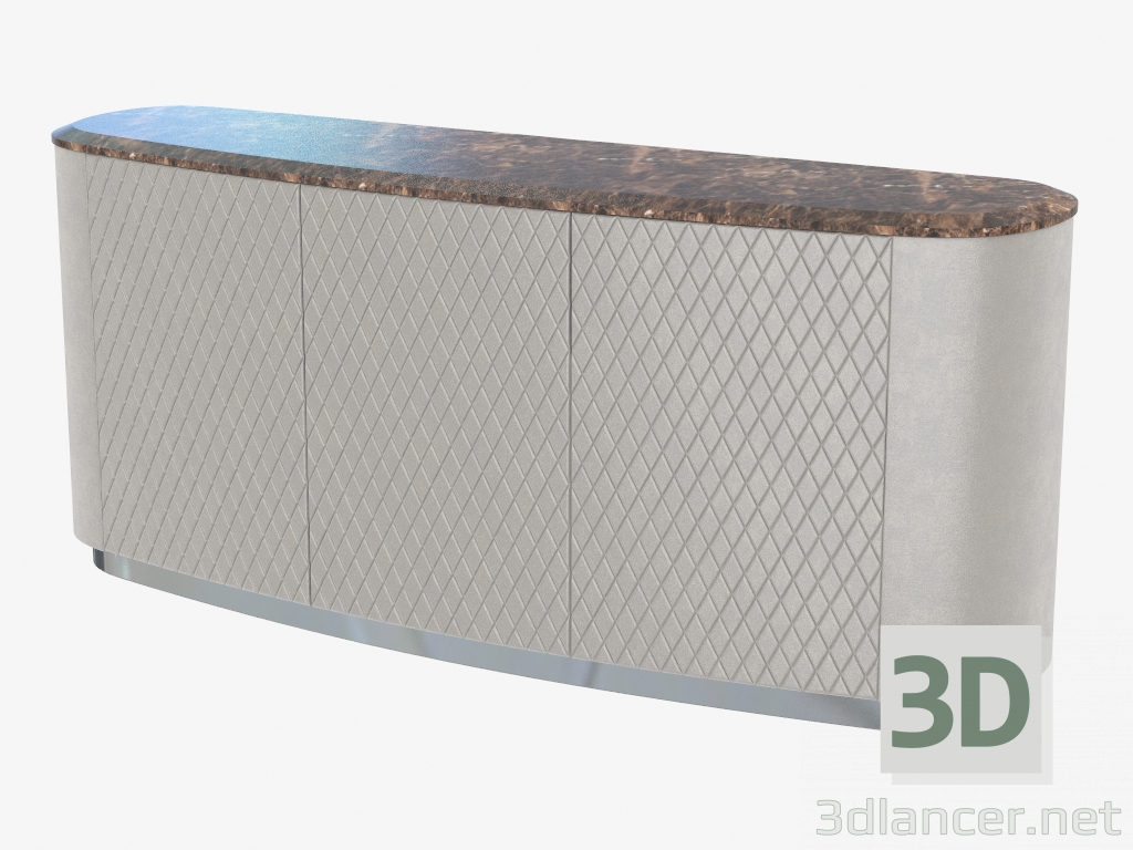 Modelo 3d Buffet Art Deco VOGUE - preview