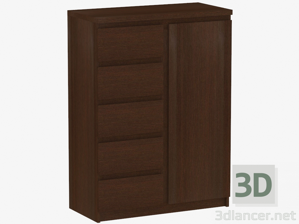 3d model Cofre 1D-5S (TIPO 30) - vista previa