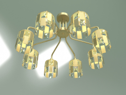 Lustre de plafond 10101-8 (nacre or-cristal clair)