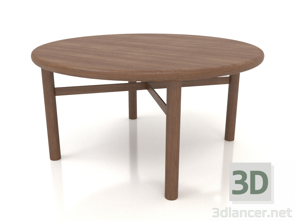 3d model Mesa de centro (extremo redondeado) JT 031 (D=800x400, madera marrón claro) - vista previa