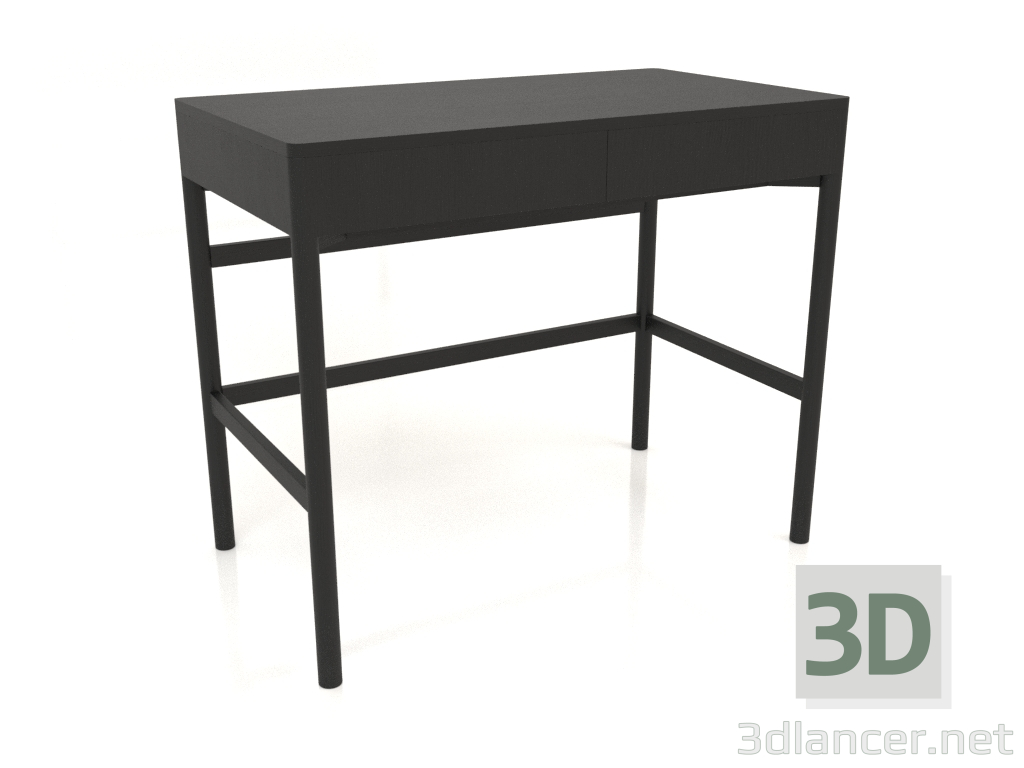 3d model Mesa de trabajo RT 11 (opción 2) (1067x600x891, madera negra) - vista previa