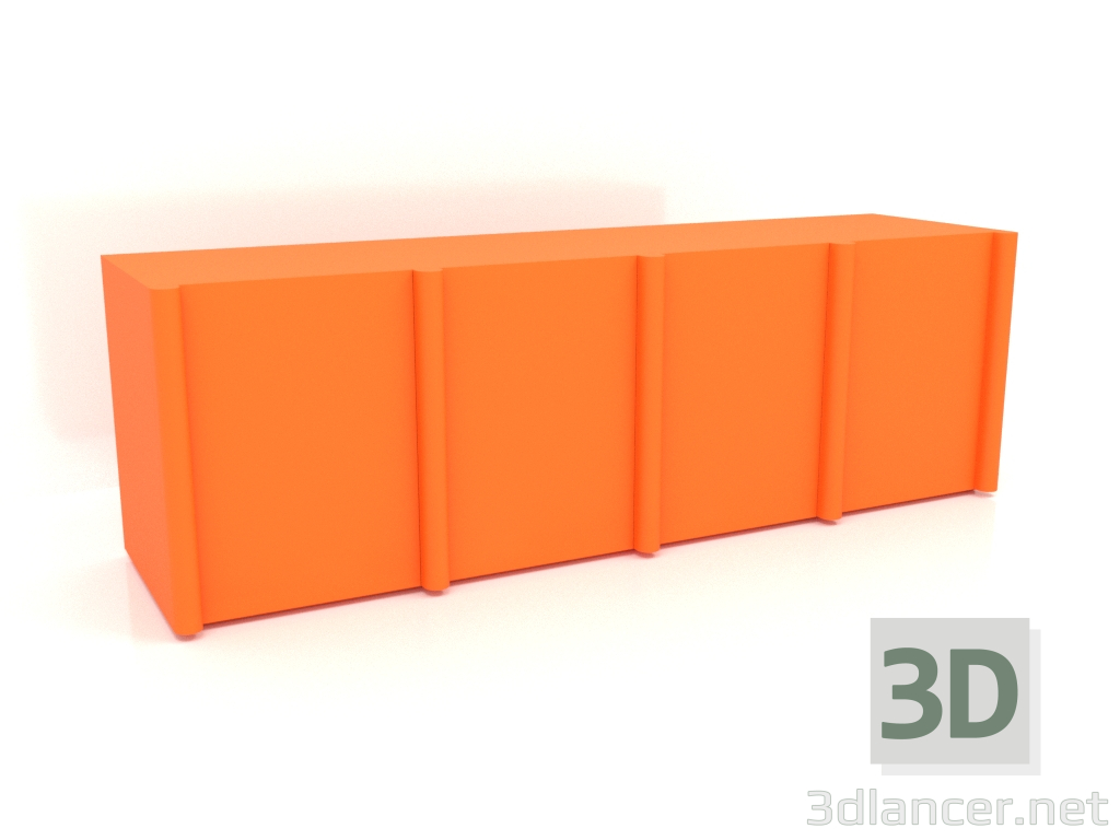 3d модель Буфет MW 05 (2465х667х798, luminous bright orange) – превью