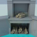 3d model Chimenea - vista previa