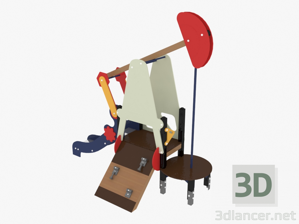 Modelo 3d O complexo de jogos para crianças Oil Rig (4105) - preview