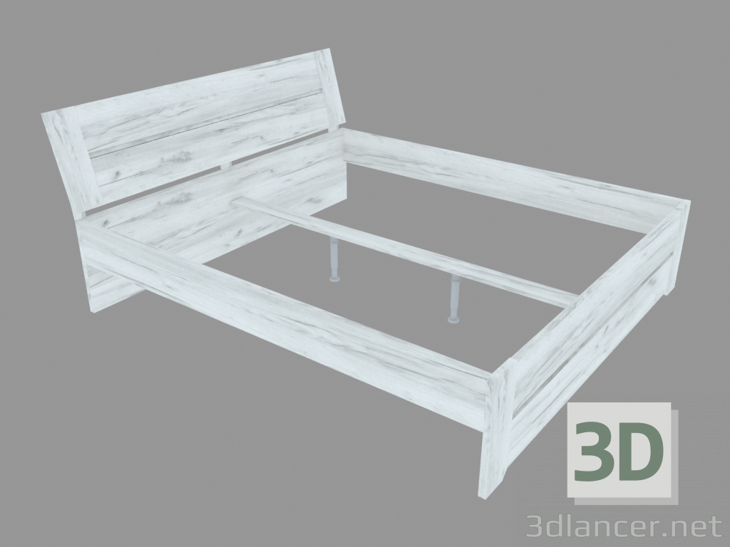 Modelo 3d Cama 180 (TIPO 93) - preview