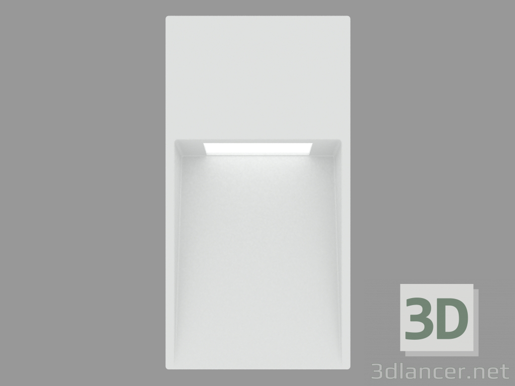 3d model Luminaria empotrable de pared MINISKILL VERTICAL (S6230N) - vista previa