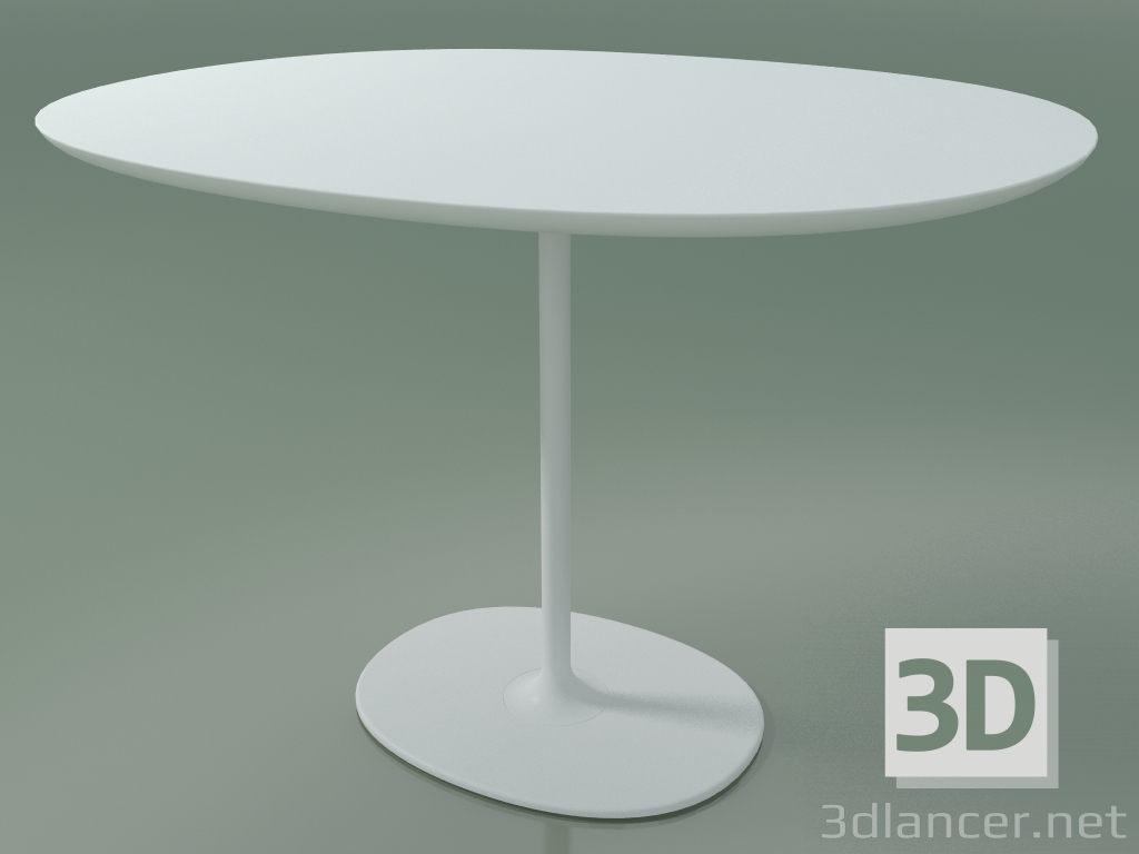 3d model Oval table 0653 (H 74 - 90x108 cm, M02, V12) - preview