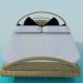 Modelo 3d Cama - preview