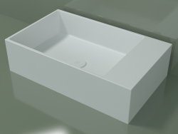 Lavabo da appoggio (01UN31102, Glacier White C01, L 60, P 36, H 16 cm)