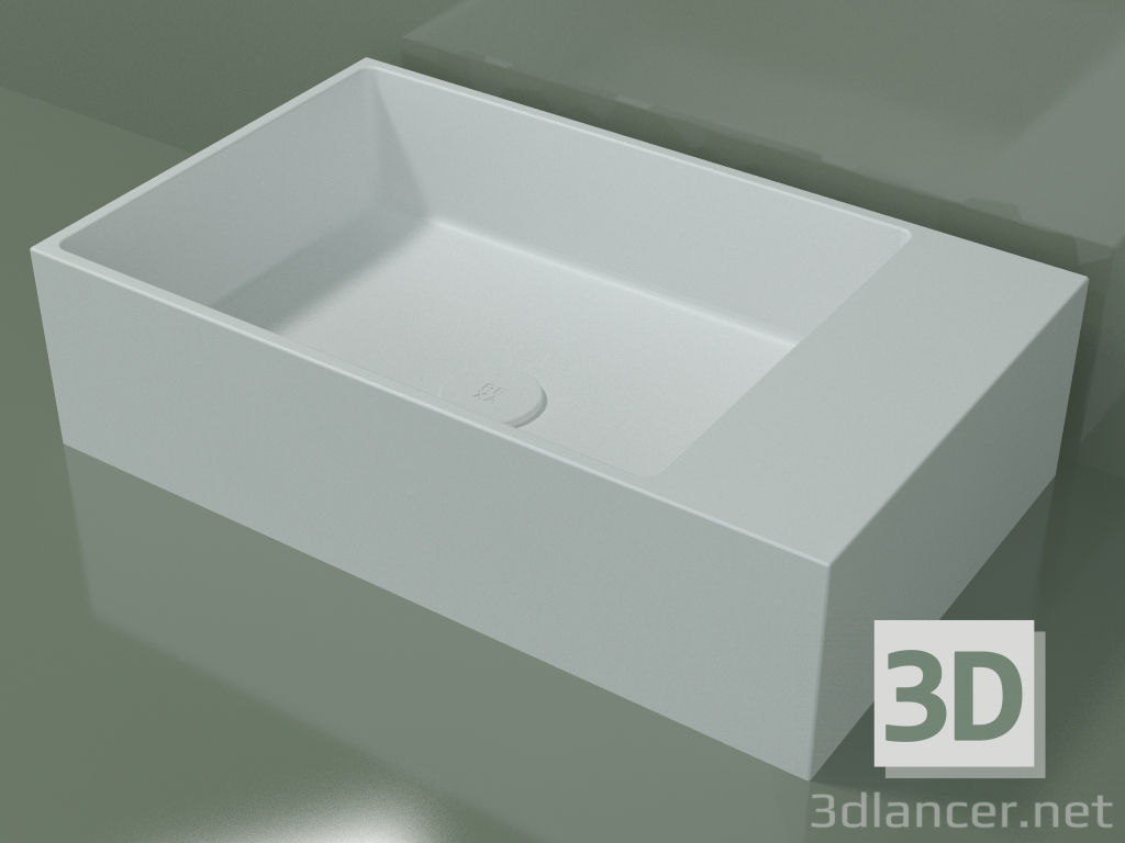 3d model Lavabo sobre encimera (01UN31102, Glacier White C01, L 60, P 36, H 16 cm) - vista previa