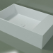 3d model Lavabo sobre encimera (01UN31102, Glacier White C01, L 60, P 36, H 16 cm) - vista previa