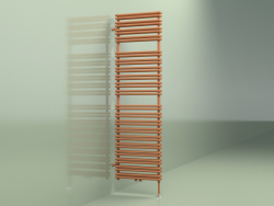 Heated towel rail - Mauritius (MAU 18 05, RAL - 8023)