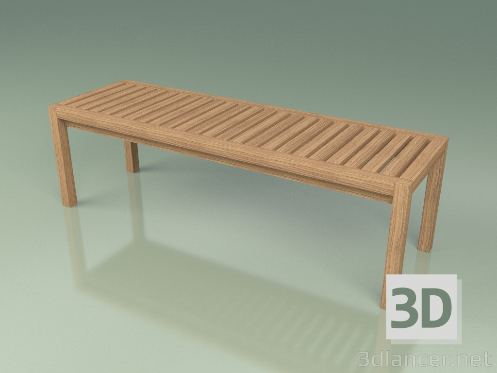 Modelo 3d Banco 003 - preview