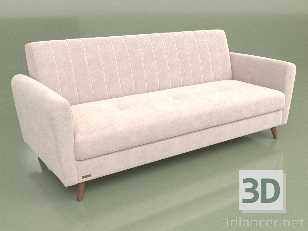 3D Modell Dreisitzer-Sofa Oslo - Vorschau