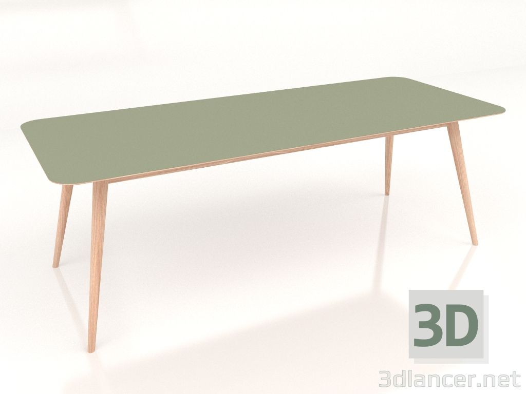 3D Modell Esstisch Stafa 220 (Oliv) - Vorschau