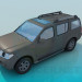 modello 3D Nissan Pathfinde - anteprima