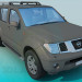 modello 3D Nissan Pathfinde - anteprima