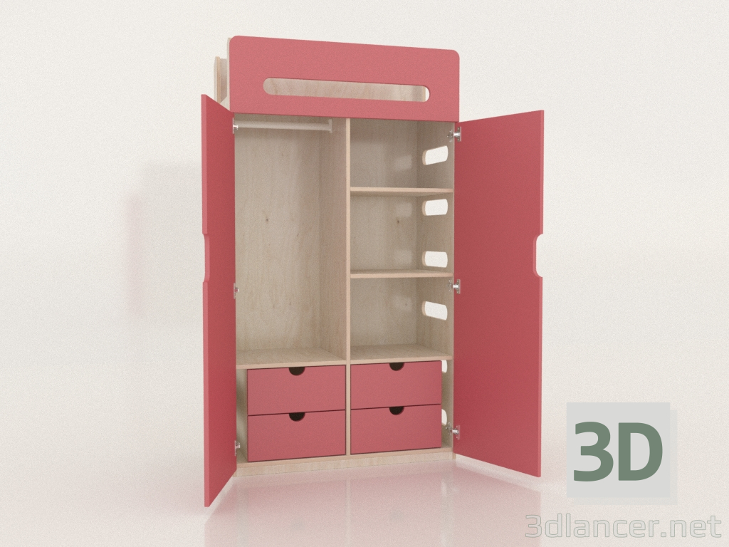 modèle 3D Armoire ouverte MOVE WD (WEMWD1) - preview