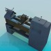 3d model Iron lathe - preview